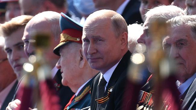 President of Russia and Commander-in-Chief of the Armed Forces Vladimir Putin. Picture: Getty Images