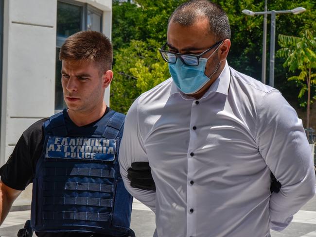 Milen Raychev, the brother of Yuliyanov J. Raychev Serafim, was accused of being an accessory to the murder of John Macris. Picture: Spyros Bakalis