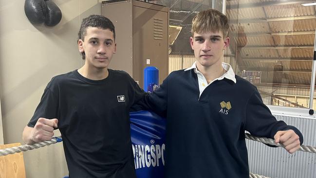 Joshua ‘JJ’ Hassan and Judd Alderton are gearing up for the biggest fight of the year at the Australian Schools Boxing Championships.