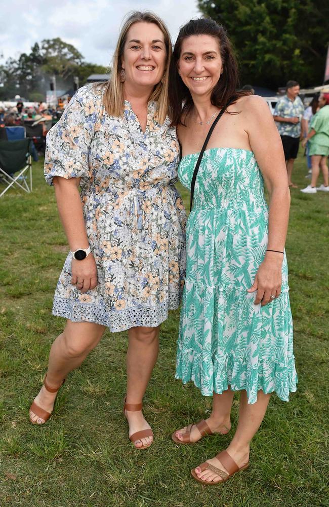 Kathy and Beth Corneal at Sounds of Rock 2024 in Hervey Bay. Picture: Patrick Woods.