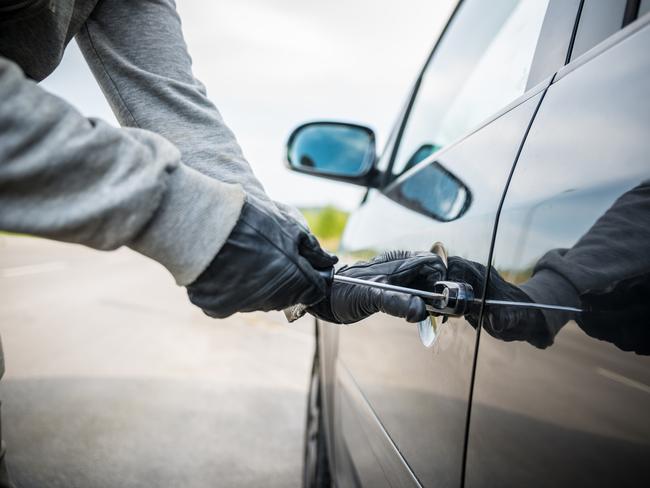 Joshua Makiri allegedly stole a car and two motorbikes in one night in Melbourne’s west.