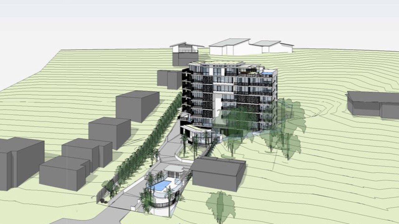 Overall view of the original plans for the Farnborough Road development by Red Door Architects.