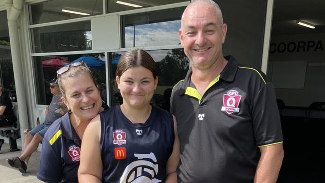 Emma Bracegirdle ahead of playing her 150th match for Coorparoo.