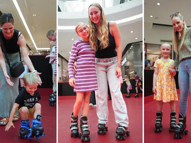 Gallery: Slips, falls galore as Toowoomba roller rink opens