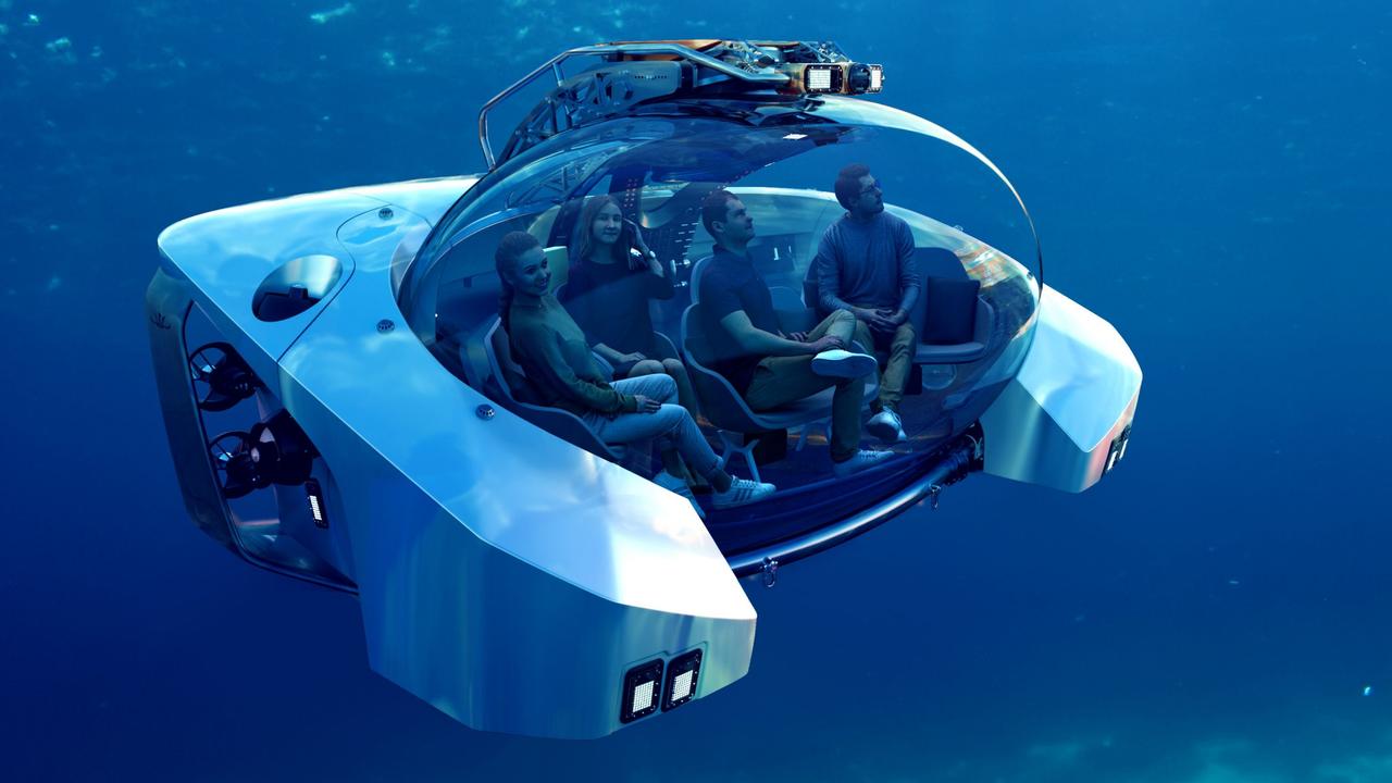 Luxury Scenic Eclipse II has submarine to Great Barrier Reef | The ...