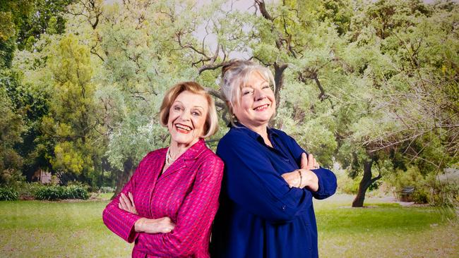 Opening week performances of Ripcord featuring Nancye Hayes as Abby and Carmel Johnson as Marilyn have been cancelled. Picture: Sia Duff