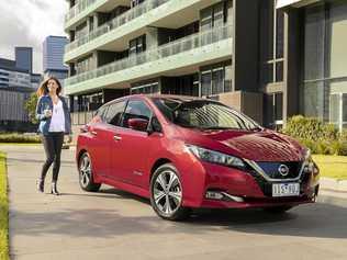 The 2019 model Nissan Leaf has a real-world range of more than 240km from one charge.