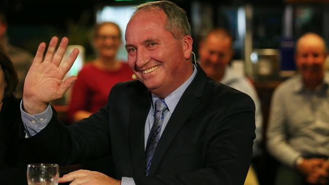 Barnaby Joyce says he will do a better job as leader this time around. Picture: Peter Lorimer