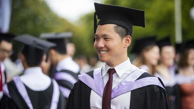 UTAS graduations. School of College of Health and Medicine Graduate Research. Picture: RICHARD JUPE