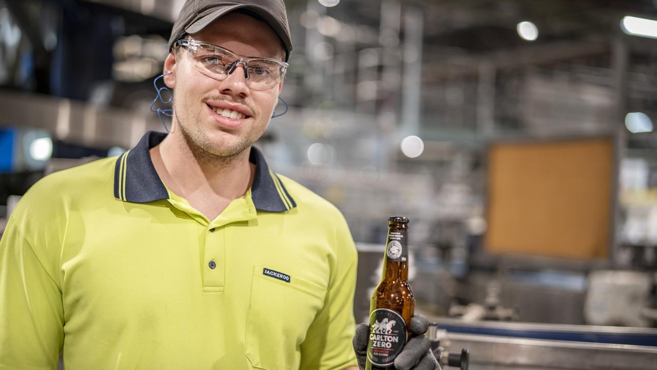 CUB’s Carlton Zero is catering to the growing market for non-alcoholic beer in Australia.