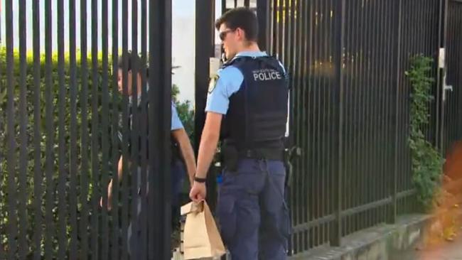 A 15-year-old ended up in hospital after being stabbed in Bankstown. Picture: 9 News