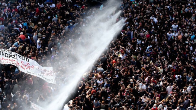 Clashes in Athens After Greek Court Convicts Far-Right Party