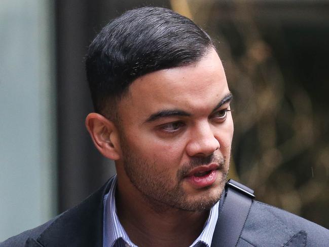 SYDNEY, AUSTRALIA - NewsWire Photos - May 24 2022: Australian musician Guy Sebastian, is seen leaving the Downing Centre District Court in Sydney. Picture NCA Newswire/ Gaye Gerard