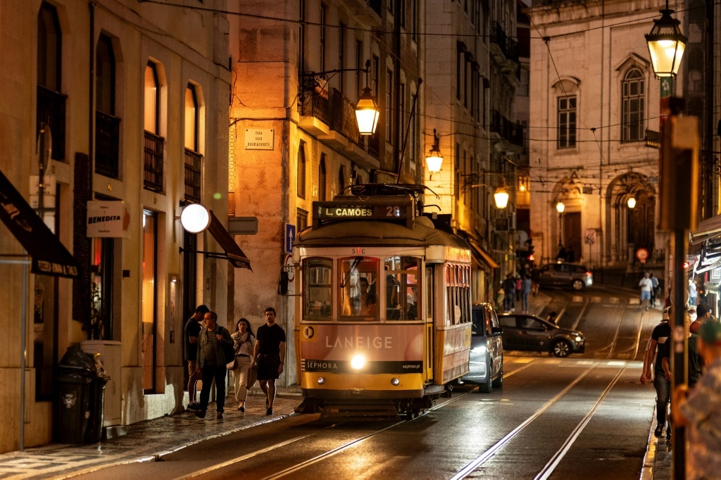 Locals fume as Lisbon’s historic trams become tourist ‘toy’