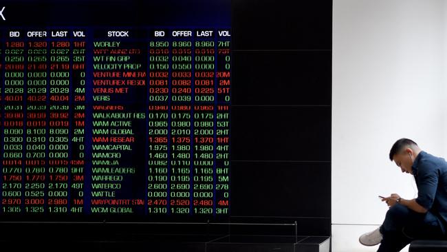 The S &amp; P/ASX 200 index finished the session up 40 points, or 0.7 per cent to 5899.5. Picture: NCA NewsWire/Bianca De Marchi