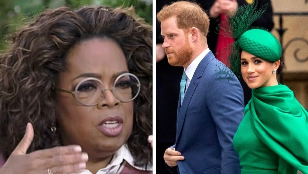 Oprah weighs in on Harry, Meghan drama