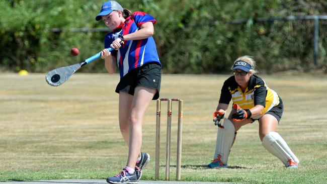 Sports naturally talented batter Yasmin Leeder. Picture: Rob Williams