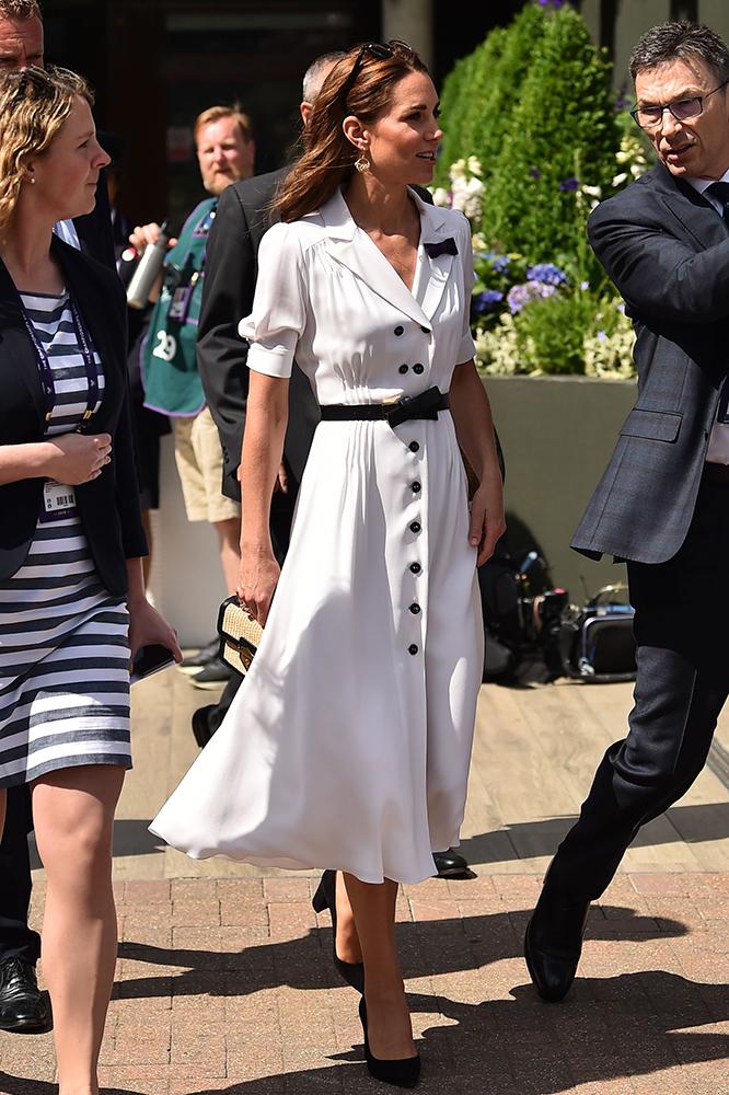 Kate middleton wimbledon white sales dress