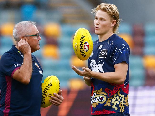 Levi Ashcroft was subbed off last weekend. Picture: Russell Freeman/AFL Photos via Getty Images