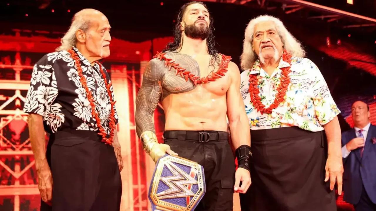 Roman Reigns' father Sika Anoa’i (right) dead at 79