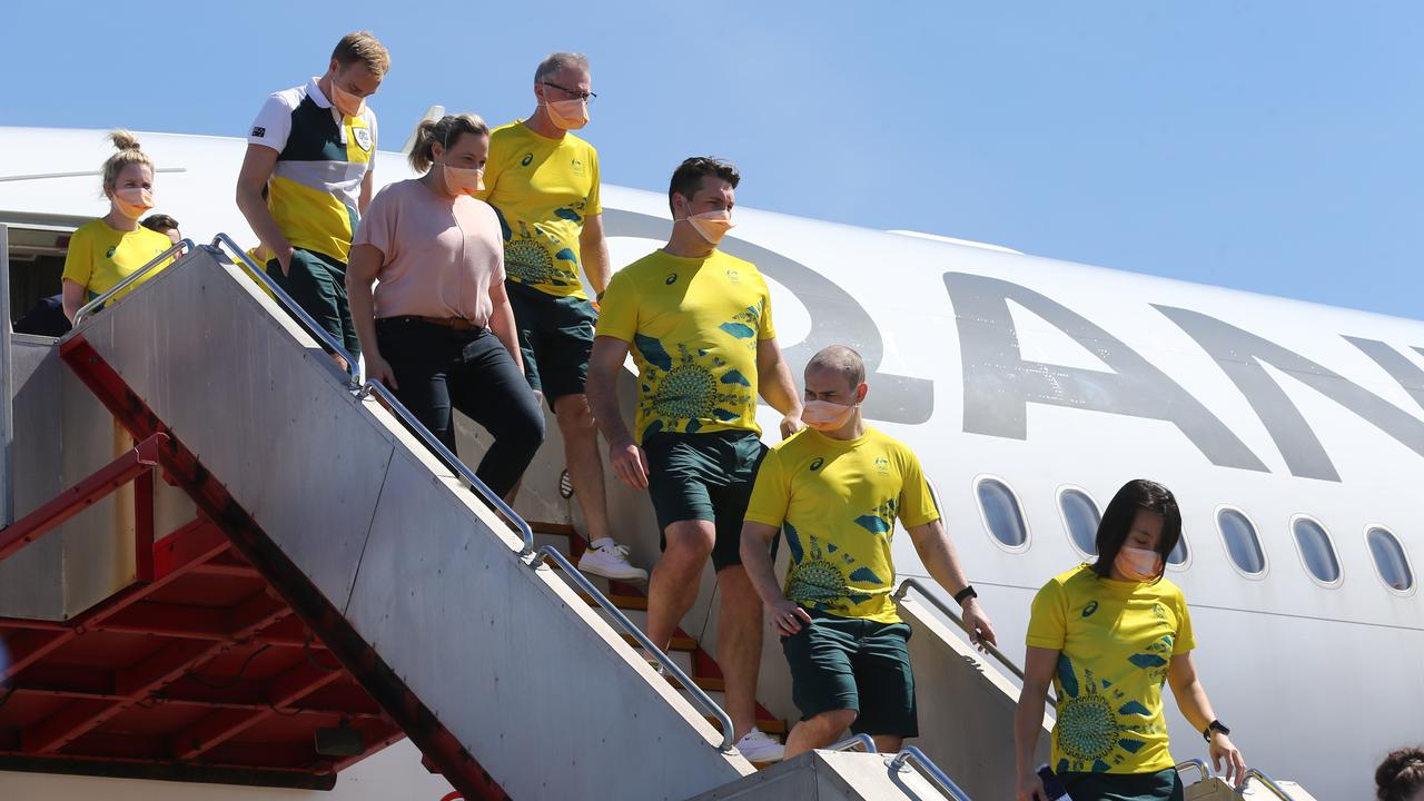 While most of the Aussie team has left for Tokyo, the athletics contingent are still in Cairns.