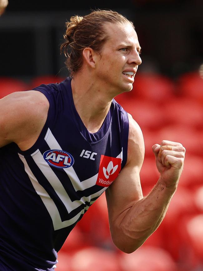 Fremantle star Nat Fyfe.