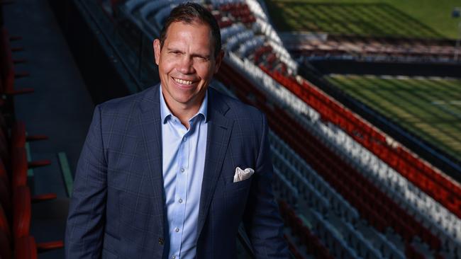 Manly chief executive Tony Mestrov. Picture: Justin Lloyd