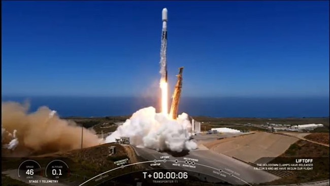 Kanyini was successfully launched on-board SpaceX's Transporter-11 mission from Vandenberg Space Force Base in California USA. Picture: Facebook