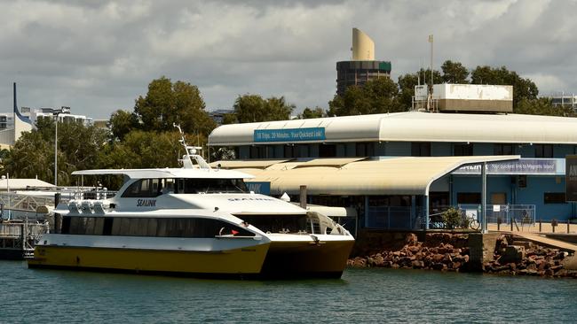 Sealink’s Magnetic Island ferry terminal in Queensland. Picture: Evan Morgan