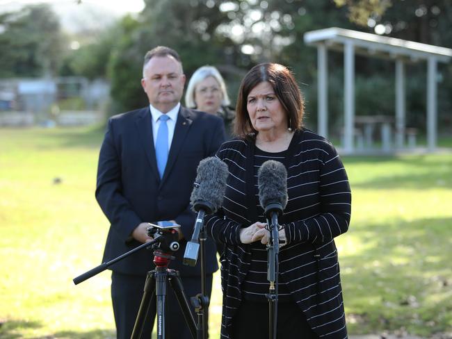 Local government Minister Shelley Hancock suspended the councillors for three months on Friday. Picture: Sue Graham