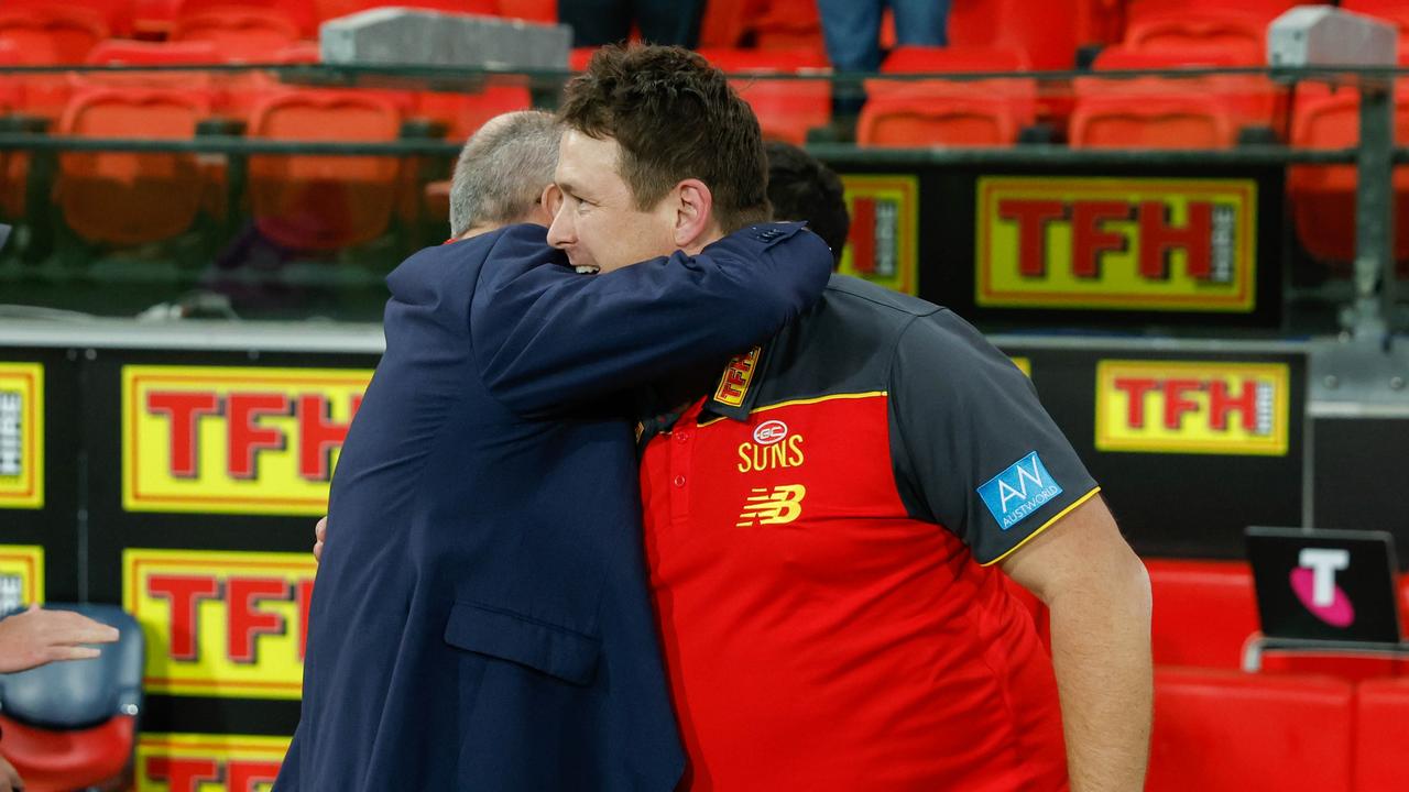 Stuart Dew. Picture: Russell Freeman/AFL Photos via Getty Images