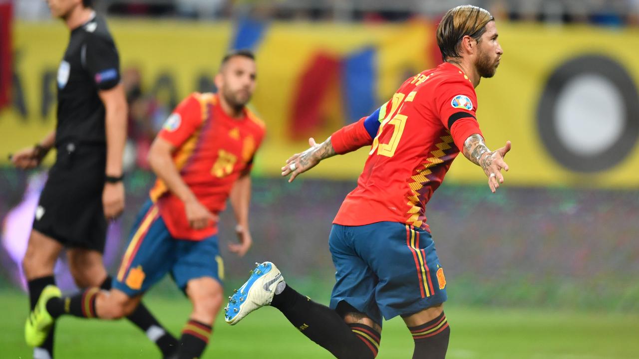 Sergio Ramos slotted away his fourth goal in five, quite the record for a defender.