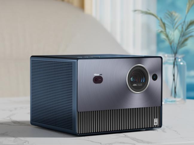 Hisense's C1 TriChroma laser mini projector.