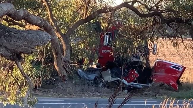 Five people died in a crash in Strathmerton earlier this year.