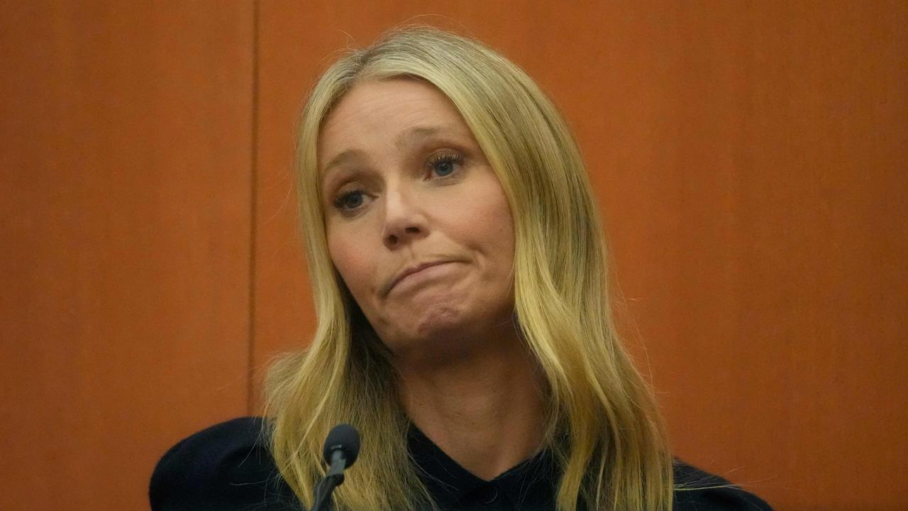 US actress Gwyneth Paltrow testifies during her trial in Park City, Utah. Picture: Rick Bowmer / AFP.