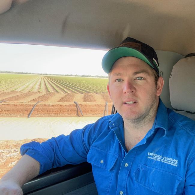 Coleambally cotton grower Joe Briggs.