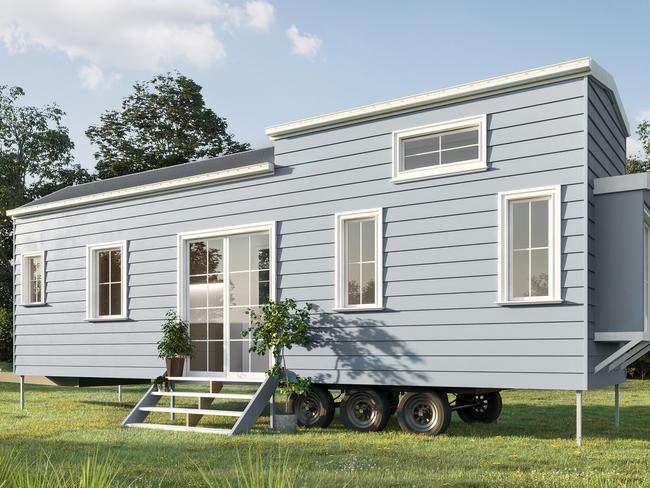 Gold Coast business technoPods specialise in tiny homes, pefect for downsizers. Photo: Supplied.