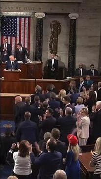 Dem Rep. Al Green interrupts Trump's speech, gets kicked out of congressional address