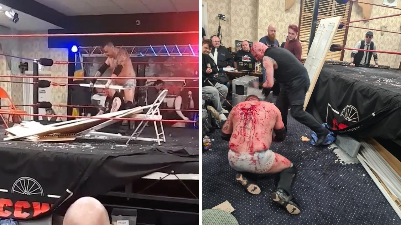 Police launch investigation into bloody ‘death match’ wrestling scene
