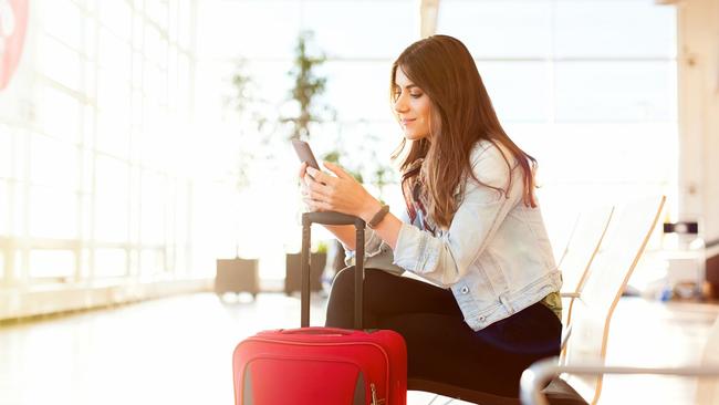 If you're checking bags through on a connecting flight, allow enough to confirm its final destination with a gate agent.