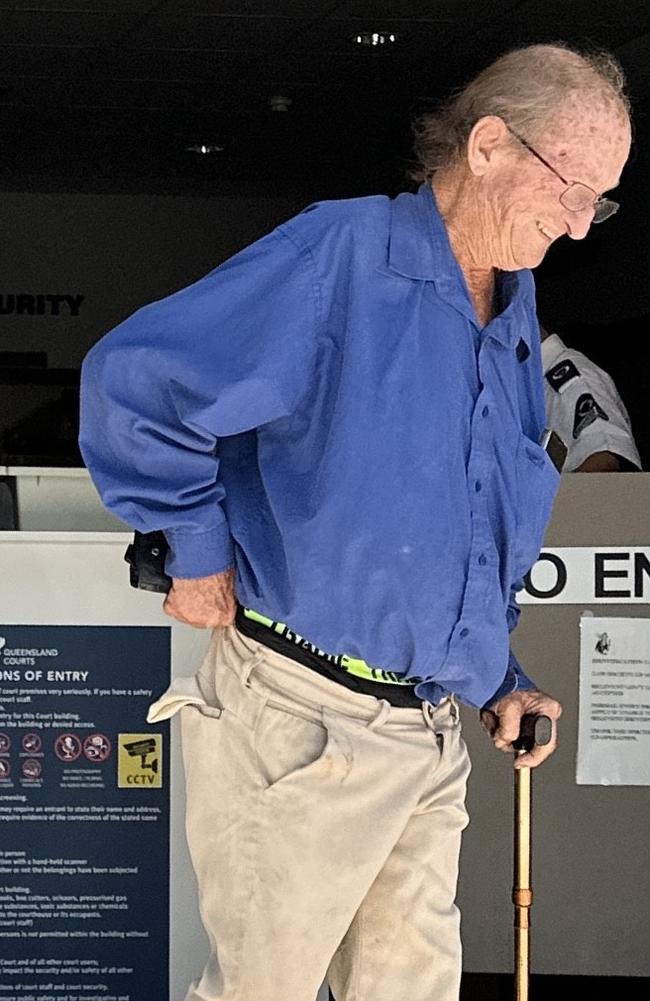 Jacobsen leaving court. Picture: Sam Turner