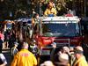 Fireys, farmers descend on parliament, union boss accuses govt of cancelling V/Line trains
