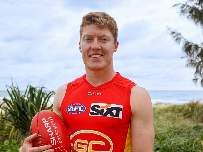 Matt Rowell of the Gold Coast Suns in uniform in December 2022. Photo: Gold Coast Suns