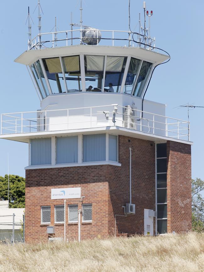 Hobart control tower. Picture: Matt Thompson