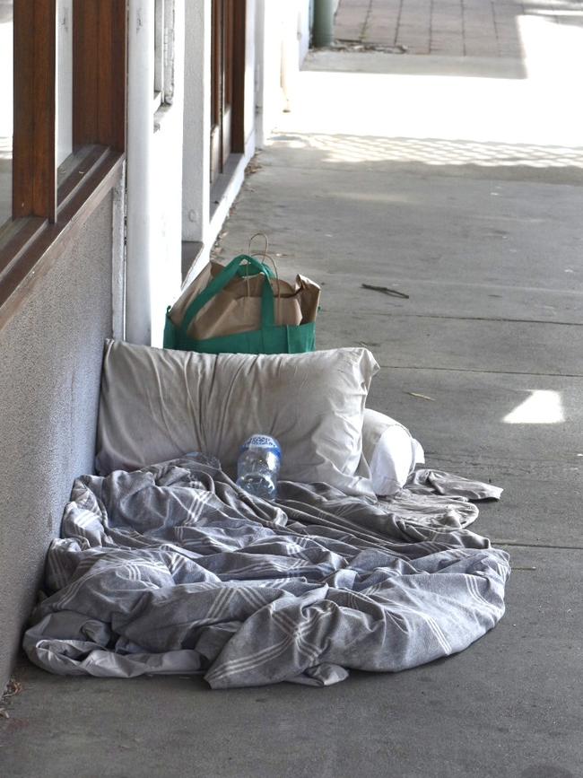 Homelessness in Byron Bay. Photo: Javier Encalada