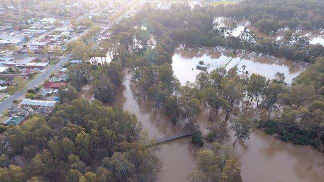 Despite record rainfall, Melbourne’s dams are at far lower levels than this point last year. Picture: Travis Carroll