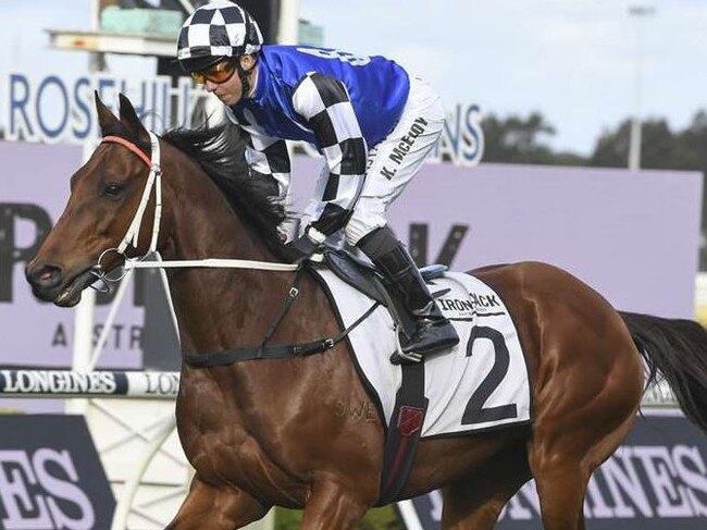 Sixties Groove (Kerrin McEvoy) - is the ruling favourite for Thursday's Iron Jack Grafton Cup. Image by Bradley Photographers