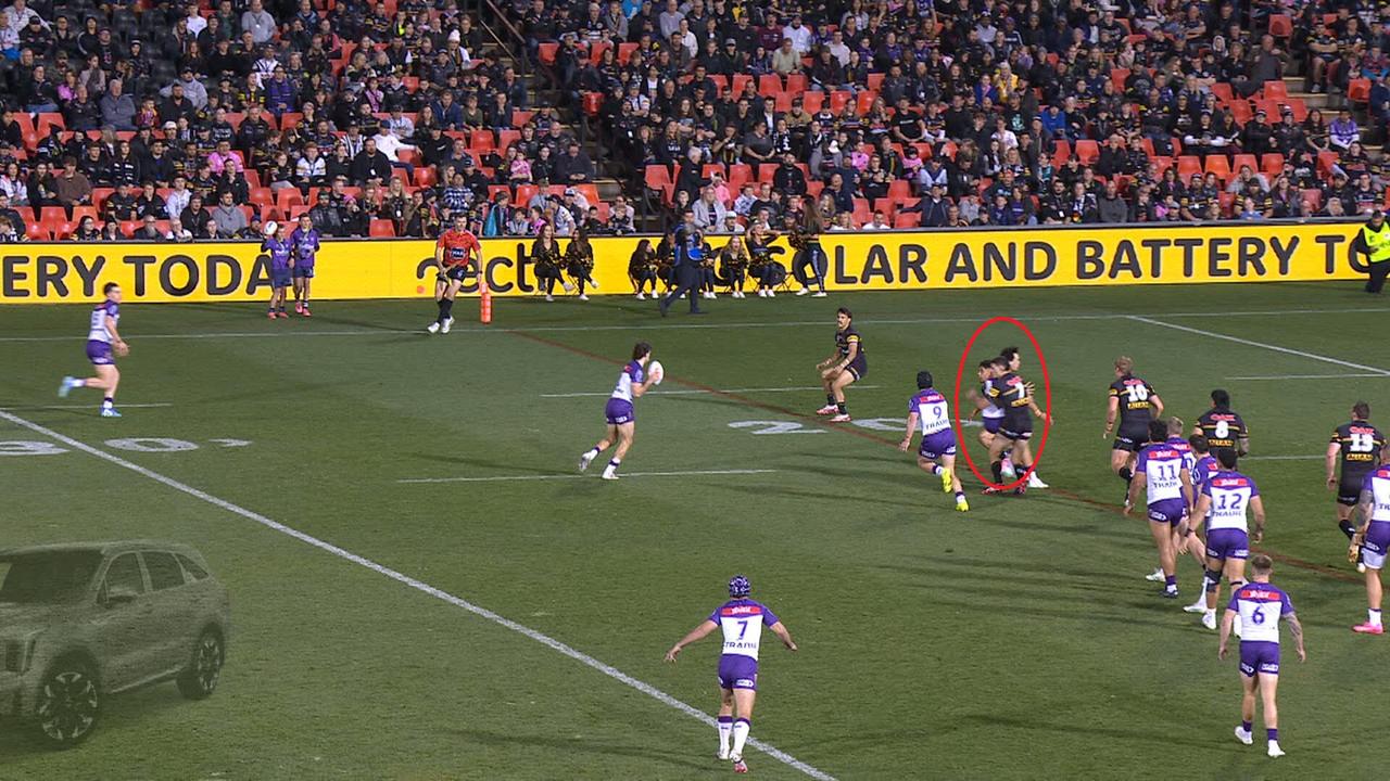 Was Nathan Cleary obstructed here?