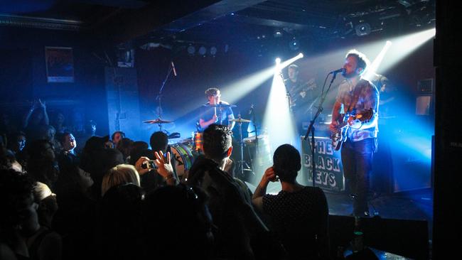 The Black Keys perform at the Annandale Hotel, which has since seized to be a predominantly live music venue.