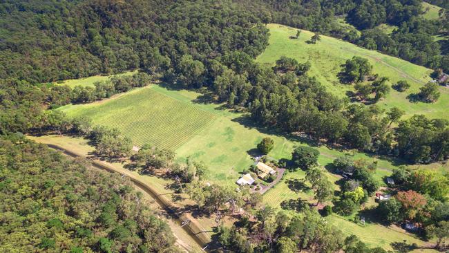 Valley Farm at Healesville is for sale.